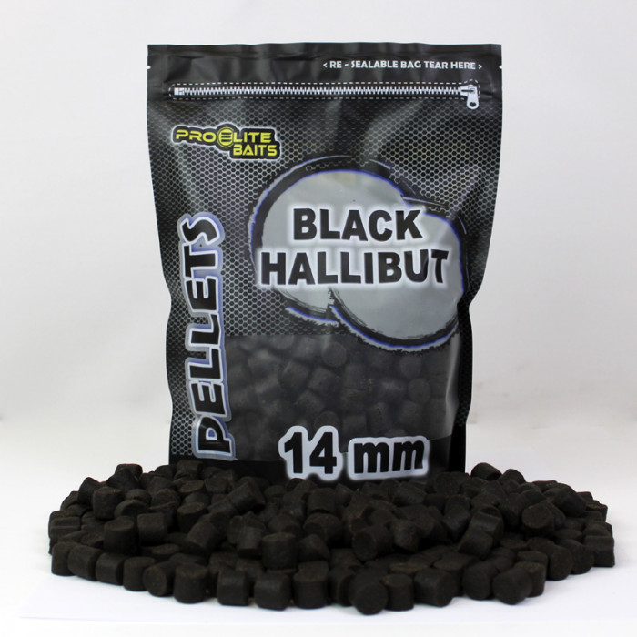 Zwarte Hallibut Pellets - 2Mm - Pro Elite Bait 1