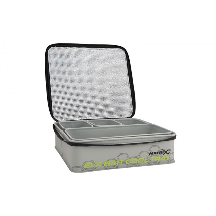 Eva Bait Cool Tray Gris Claro Inc. 4 Cubos 2