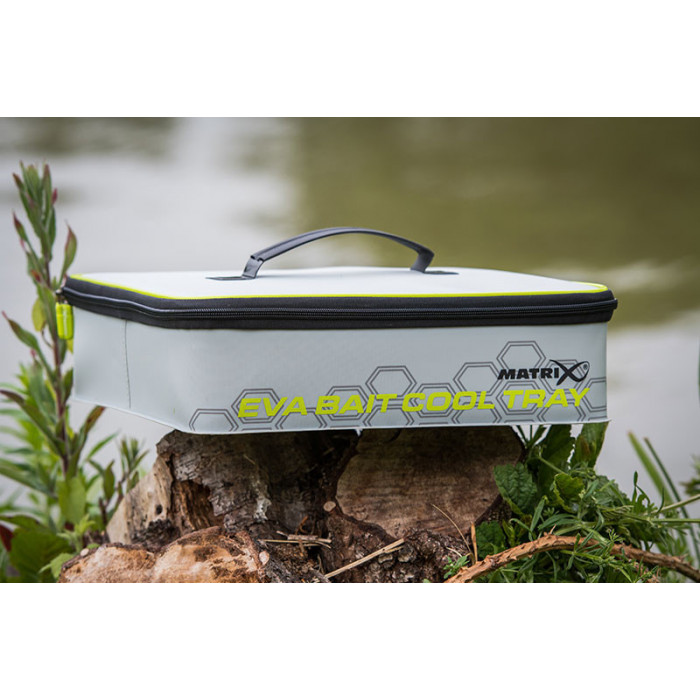 Eva Bait Cool Tray Light Grey Inc. 4 Tubs 4