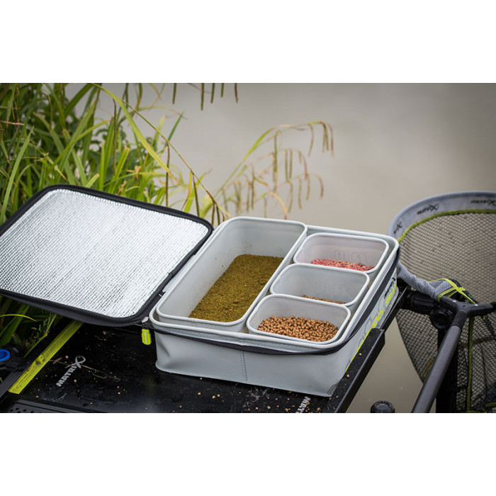 Eva Bait Cool Tray Gris Claro Inc. 4 Cubos 6