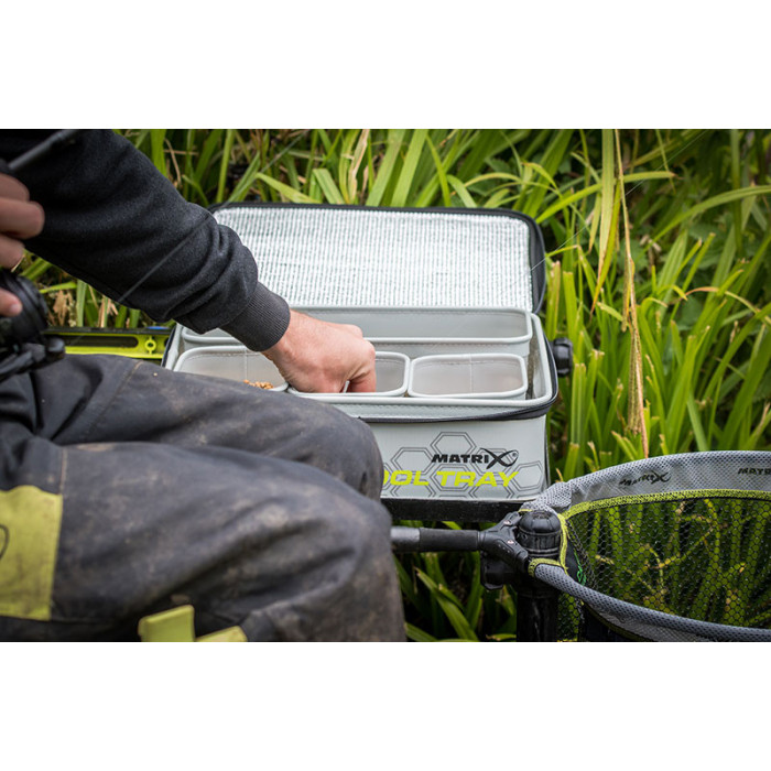 Eva Bait Cool Tray Gris Claro Inc. 4 Cubos 8