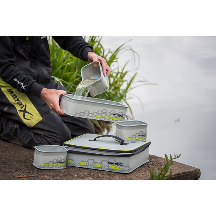 Eva Bait Cool Tray Gris Claro Inc. 4 Cubos 10