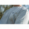 T-Shirt Large Logo Marl Grey min 11