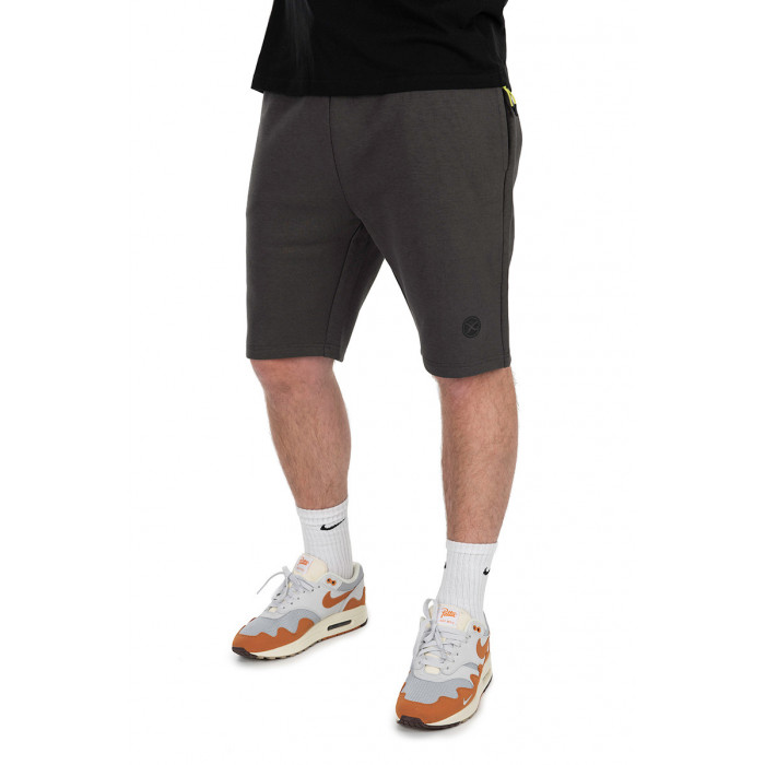 Jogger Shorts Grijs/Lime (Zwarte Editie) 1