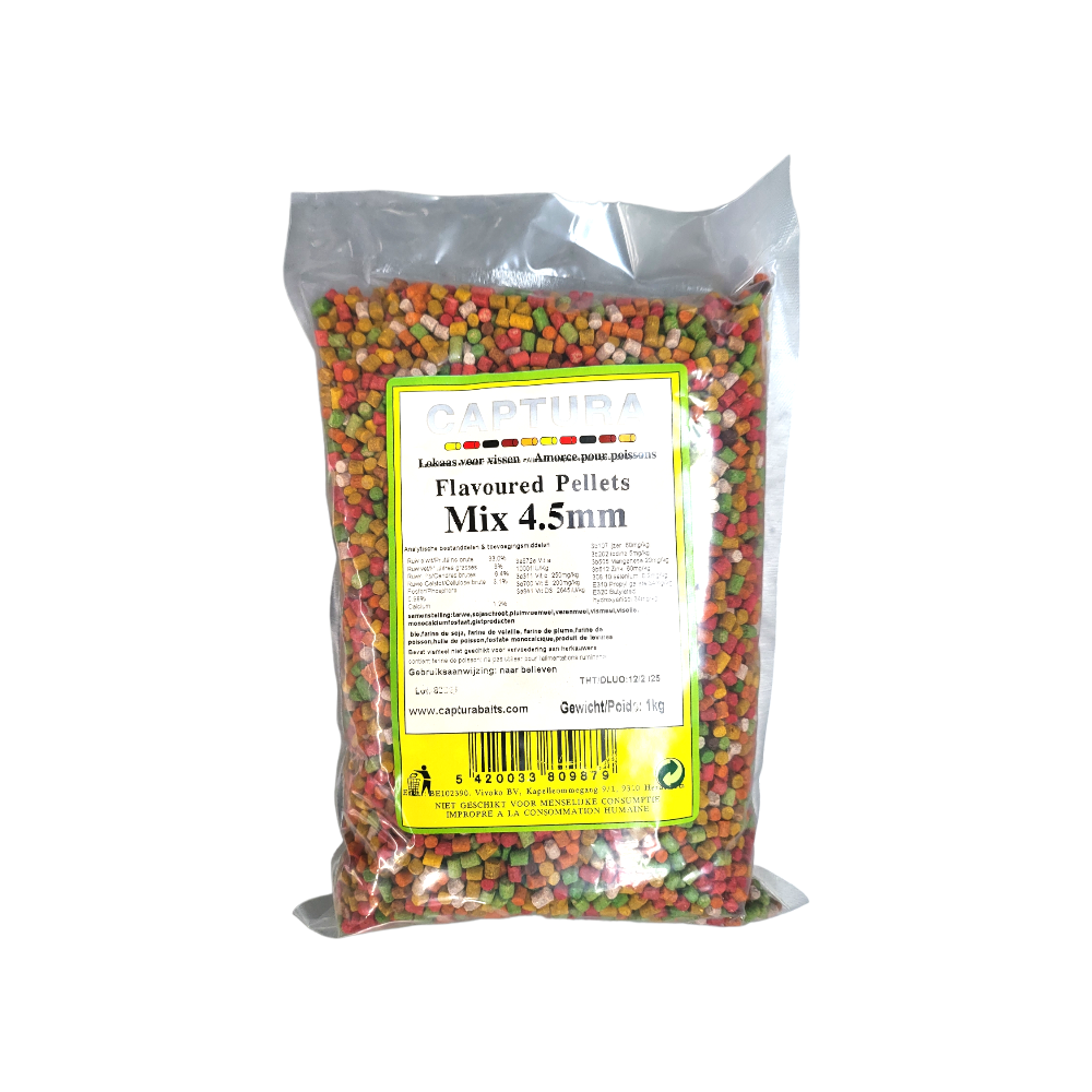Pellets Captura Mix Colours 1kg