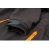 Black / Orange softshell Jacket -  Fox min 1