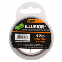 Fluorocarbone 50m Illusion Soft hooklink Khaki Fox