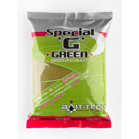 Grondvoer Speciaal-Groen 1.00kg Bait-tech 1