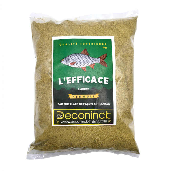 Amorce Deconinck Fishing "L'efficace" Fenouil 1kg 1