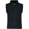 Het zwarte Korda Fleece Vest min 2