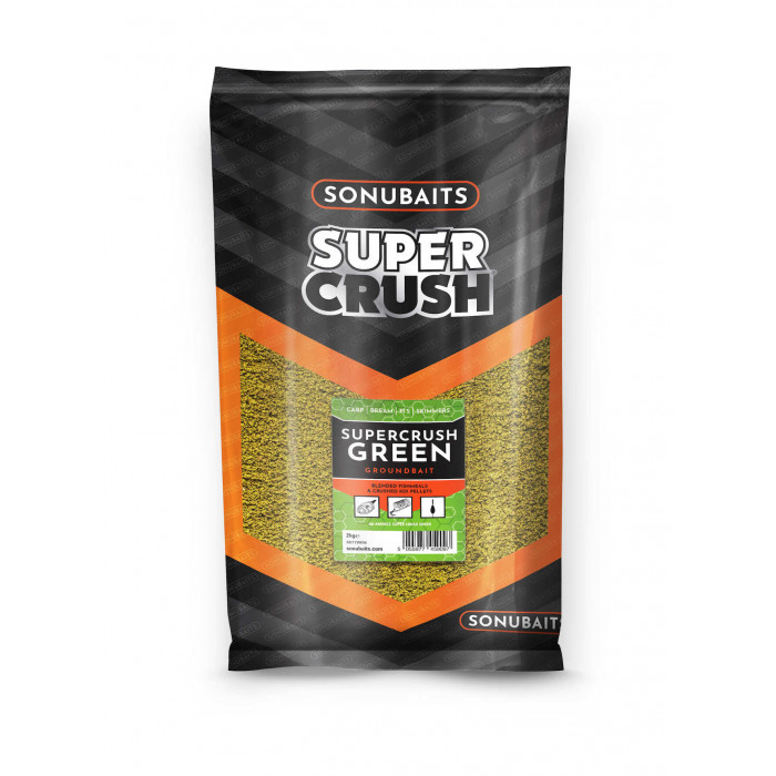 Sonubaits Supercrush Green Groundbait 2kg 1
