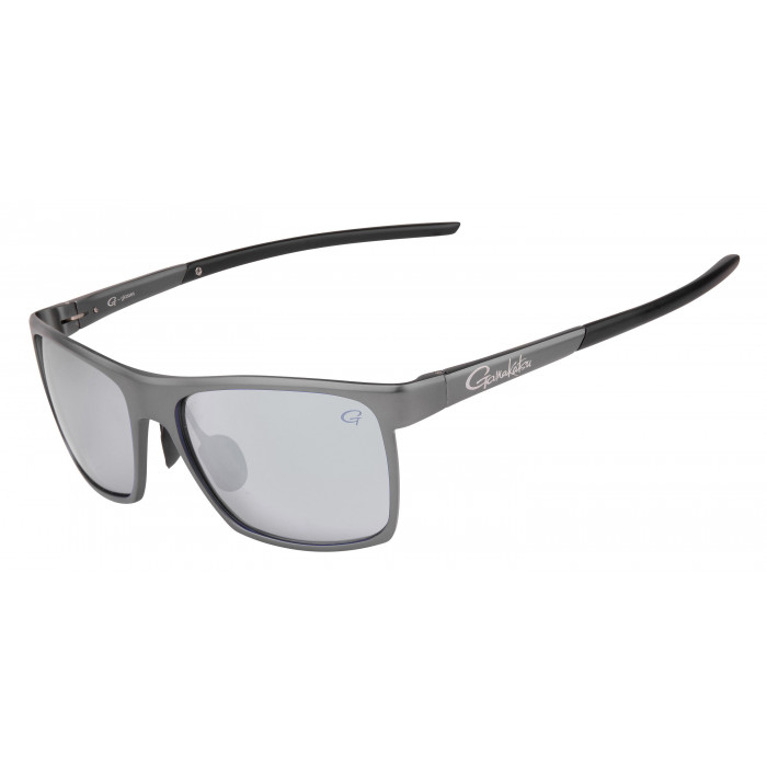 Brille G-Glasses Alu Light Grey / White Mirror Gamakatsu 1