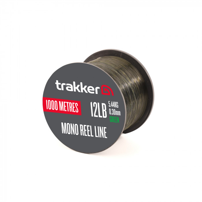 Nylon Trakker Mono Reel Line 1000m Vert 1