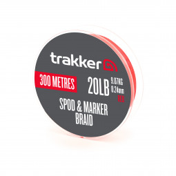 Tresse Trakker Spod & Marker Braid 300m Rouge
