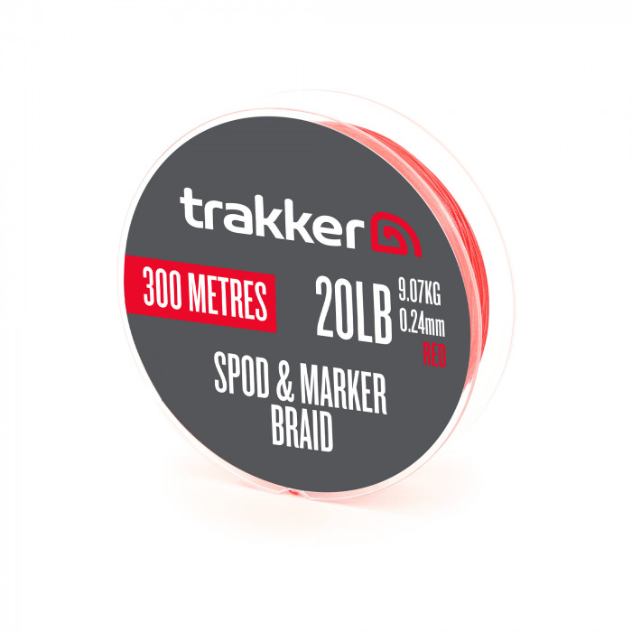 Tresse Trakker Spod & Marker Braid 300m Rouge 1