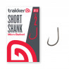 Unmounted Short Shank Barbed hooks with Cygnet barb min 1