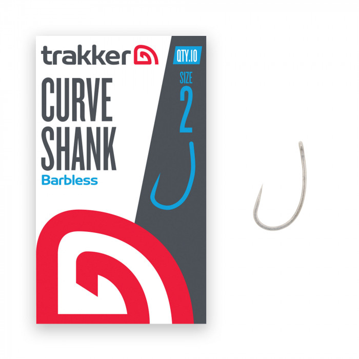 Unmounted hooks Curve Shank Barbless Cyngnet 1
