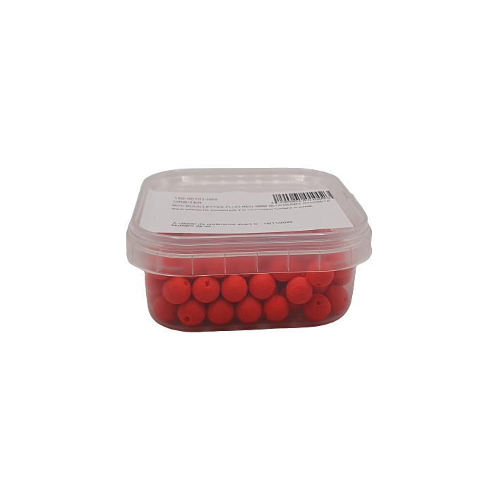 Mini Boilies Fluo Red 9Mm Blueberry Dynamite Orbiter 1
