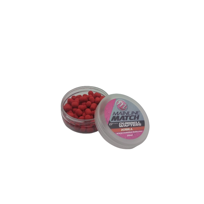 Match Dumbell Wafters 8Mm Red Krill Mainline 2