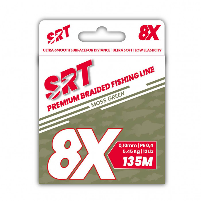 8-strand green braid 135m Serves 1