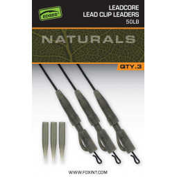 Naturals leadcore power grip lead clip 50lbs X3 Fox
