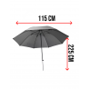Parapluie Solith Long Pole Grey 115 Cresta min 3