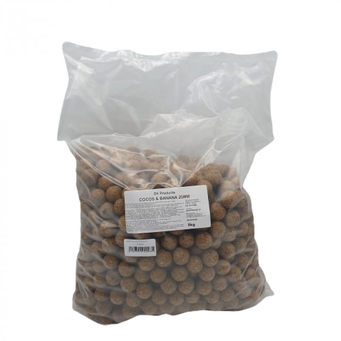 Cocos & Banana boilies 5 kg 20mm DK Products 1