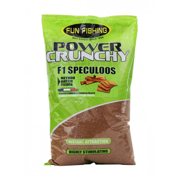 Power Crunchy aas 2kg F1 Speculoos Fun Fishing 1