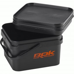 Kit : 10L Black Bucket + Rok Integrated Basin