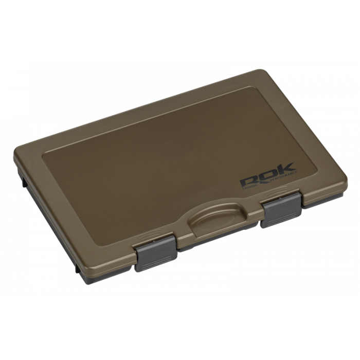 Boite Plate 27X17X3Cm - Noire Verte Rok 1