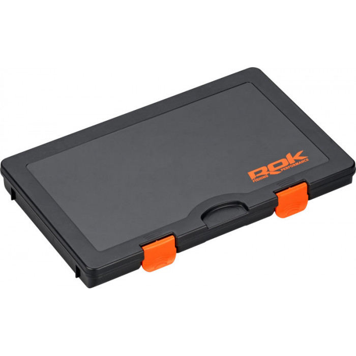 Flache Box 35,5x23x3cm Schwarz Rok 1