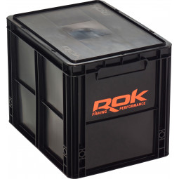 Black Storage Box 40x30x32cm + Rok Lid