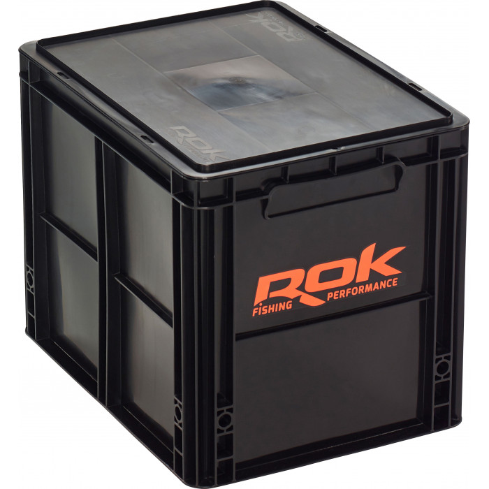 Black Storage Box 40x30x32cm + Rok Lid 1