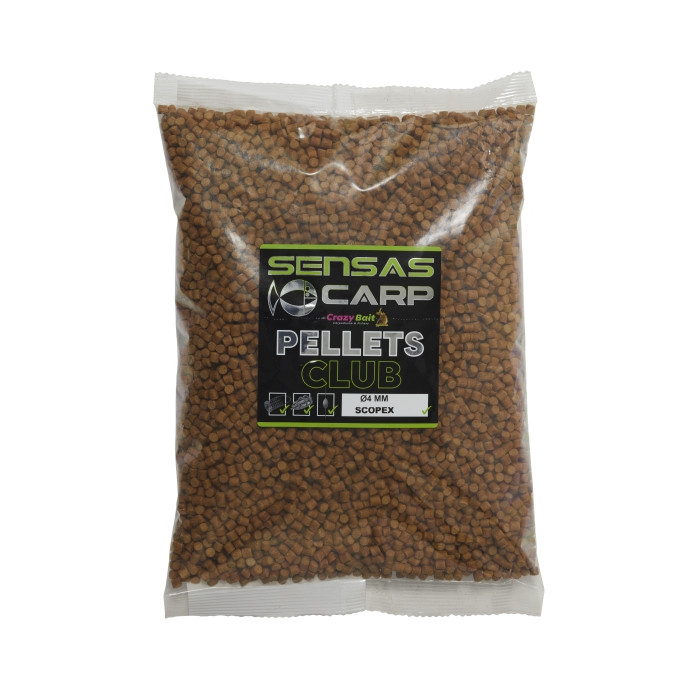 Pellets Club Scopex 4Mm - 10Kg Sensas 1