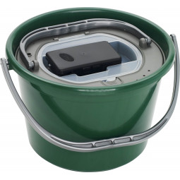 Live Bucket 13L Green + Integrated Aerator Plastilys