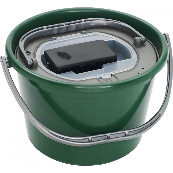 13L Groene emmer + geïntegreerde beluchter Plastilys 1