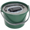Live Bucket 18L Green + Integrated Aerator Plastilys min 1