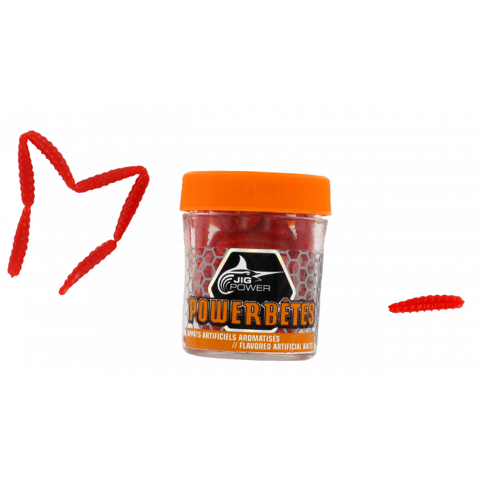Powerbetes Mehlwürmer Rot 20Gr Powerline 1