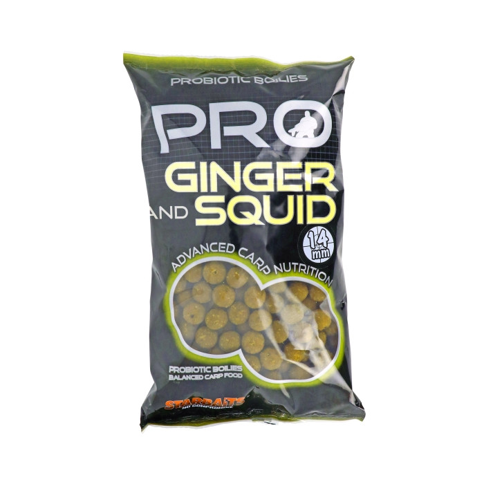 Pro Ginger Squid Pellets Mixed 2Kg Starbaits 1