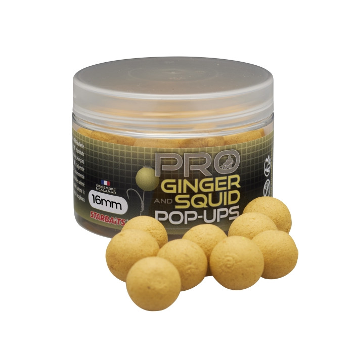 Pop Up Pro Ginger Squid 16Mm 50G Starbaits 1
