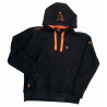 Zwart / oranje hoodie Fox min 2