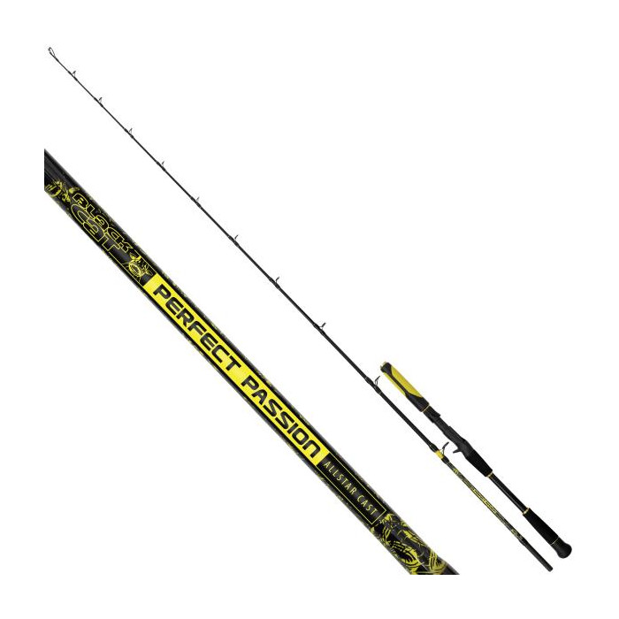 Black cat perfect passion allstar 220 catfish casting rod 1