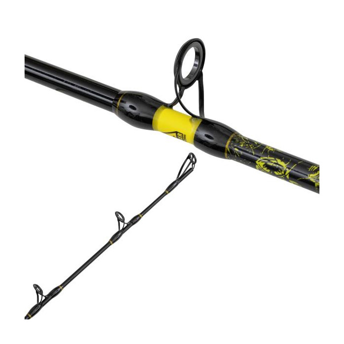 Black cat perfect passion allstar 220 catfish casting rod 3