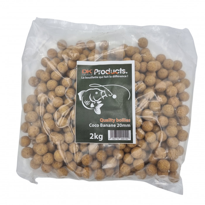 Boilies DK Product Quality Coco Banana 2kg 20mm 1