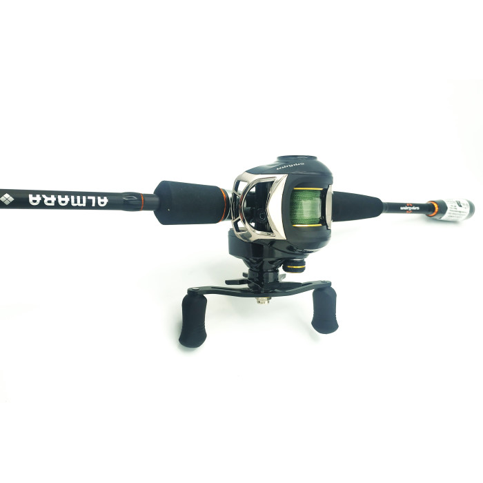 Caña Sakura Almara Casting 702+carrete Alendo 201 . 3