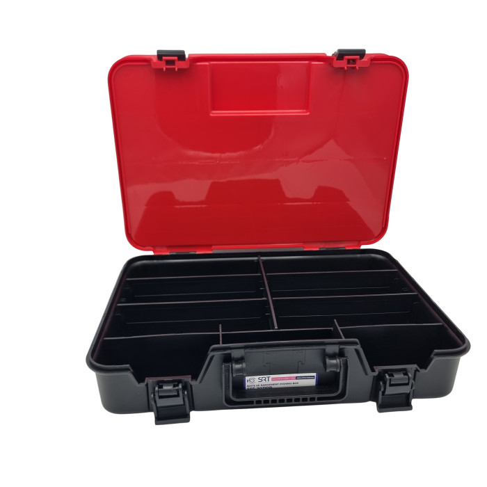 Sirve como caja de almacenamiento de doble bandeja Srt-3071 4