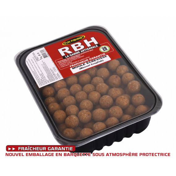 Rbh Boilies 800gr Crayfish Mussel 2