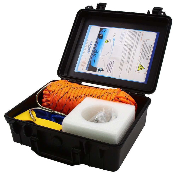 Kit Pro Pêche à l’Aimant Flashmer 250 kg – Aimant Ultra Puissant + Accessoires 1