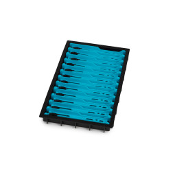 Matrix Winder Tray 13 cm Light Blue - Locker + 12 folders 130 mm