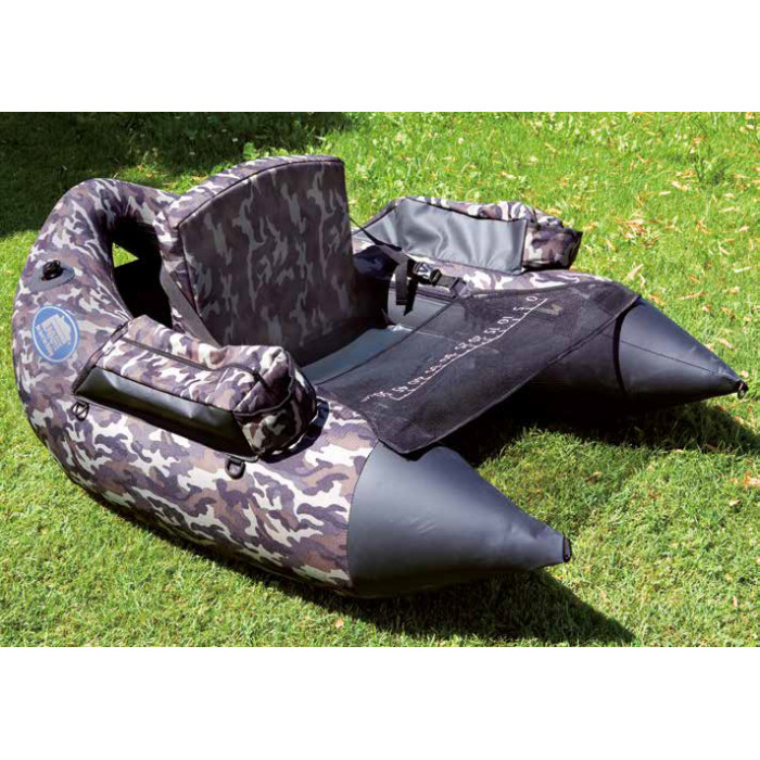 Float tube Belly Boat Lineaeffe XXL Camu with bag 1
